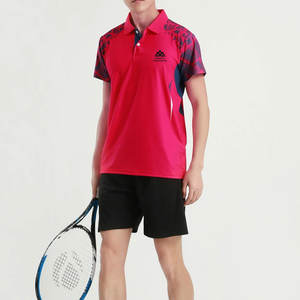 Uniforme de badminton de haute qualité, couleur unie, 100% polyester, vêtements d'équipe, uniforme de badminton fabriqué au Pakistan - Product Image 1