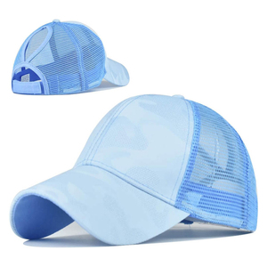 Custom <b>Baseball</b> <b>Caps</b> Trucker Mesh Casual <b>Plain</b> 5-Panel Outdoor Sports Travel Adjustable Hat 3D Embroidery Logo Unisex - Product Image 1