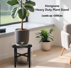 Support de plante en fer au design tendance avec finition antique, idéal pour la décoration de jardin rustique, de balcon et d'intérieur. - Product Image 4