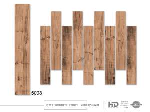 กระเบื้องปูพื้นพอร์ซเลนขนาด 200x1200 มม. ผิวเรียบด้าน สร้างสรรค์เพื่อความสง่างามแบบเรียบง่าย ควบคุมโทนสีอย่างประณีต และมีความทนทาน - Product Image 2