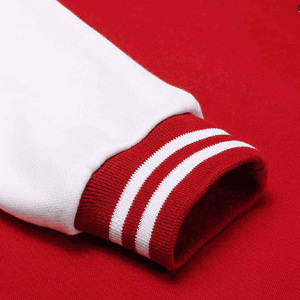 <b>White</b> & Red color <b>men</b> fashion varsity <b>jacket</b> Wholesale <b>Men's</b> street wear fashion High Quality Wool Varsity <b>Jacket</b> - Product Image 5