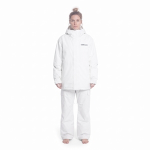 Combinaison de ski imperméable et chaude pour femme, coupe ample, coupe-vent, veste et pantalon de snowboard d'hiver - Product Image 1