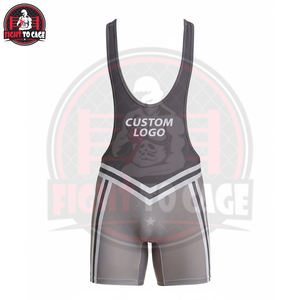 Traje de Lucha Libre Transpirable de Secado Rápido, Ajuste Elástico, Ropa Deportiva para Gimnasio, Ropa de Artes Marciales de Spandex y Poliéster Estampado con Cuello Redondo - Product Image 6