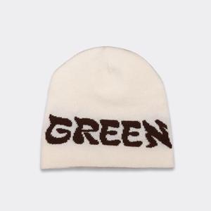 Gorros de lana tejidos sin puño para hombre, con estampado jacquard por sublimación, logotipo personalizado, venta al por mayor, gorro de invierno tipo calavera - Product Image 3