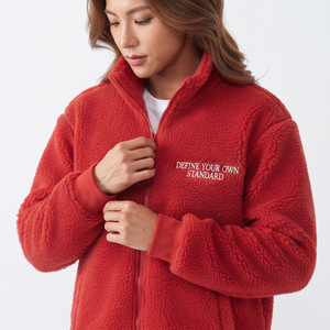 High Quality Winter <b>Sherpa</b> Fleece <b>Jacket</b> <b>Men</b> Premium Plush Polar Fleece <b>Jackets</b> Women Zipper <b>Sherpa</b> Polar Lining <b>Jacket</b> Unisex - Product Image 4