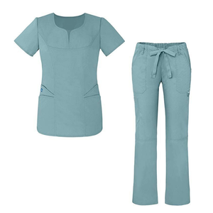 Vente chaude gommages ensembles uniforme hôpital vêtements médicaux style de conception à la mode sportif pour les femmes SaoMai fabricant-ODM/OEM - Product Image 4