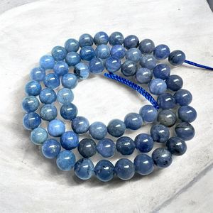 TASBIYA GEMS - Cuentas Redondas Lisas de Tanzanita Azul de 6.5 mm con Certificado de Terceros, Listas para Enviar, para la Elaboración de Collares - Product Image 3