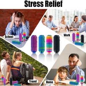 4 Pezzi Little Pain Ouchies Fidget Spinners, Giocattolo Sensoriale per Adulti e Adolescenti, Stampato in 3D con Pulsante Clicker Stimolante - Product Image 3