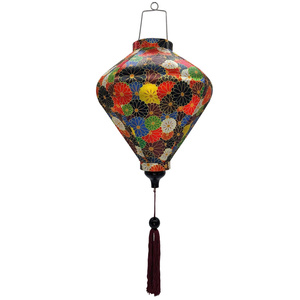 Supplier Fabric Lantern Silk Lanterns Vietnam Bamboo <b>Frame</b> Silk Lanterns Decorative Silk Lanterns For Restaurant - Product Image 1