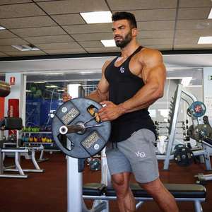 Shorts de sport personnalisés avec logo, nouveau design, en coton, pour hommes et femmes, pour l'entraînement en salle de sport, la course à pied et le quotidien. - Product Image 5