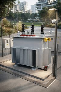 Transformador Eléctrico Trifásico Sumergido en Aceite con Bobinado de Cobre, Transformador de Distribución de Energía - Product Image 2