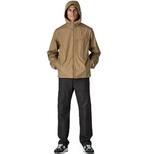 Chaqueta Cortavientos Ligera Personalizada para Hombre, Marca Privada, Algodón Orgánico, para Senderismo al Aire Libre, Deportiva, Casual, Resistente al Viento - Product Image 6