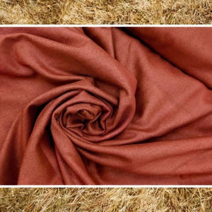 Robe en tissu satiné de soie de banane ultra-doux, tissé à la main, pour filles |   Respirant, hypoallergénique, écologique, 100% soie, poids moyen - Product Image 3