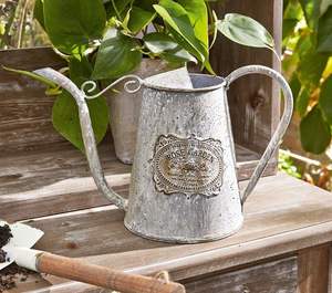 Regadera de jardín de metal elegante, herramienta de jardinería perfecta para regar plantas de balcón, hierbas y flores - Product Image 6