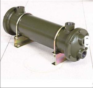 Intercambiador de Calor de Tubos de Acero al Carbono, Sistema de Refrigeración por Agua, Larga Vida Útil, Intercambiador de Calor de Tubos de Latón Naval para Equipos Marinos - Product Image 3