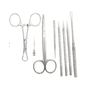 Kit de Sondas y Jeringas de 17 Piezas para Conductos Lacrimales, Instrumentos Oftálmicos de Acero Inoxidable, Manual, Reutilizable, Bandeja para Cirugía Ocular, CE - Product Image 5