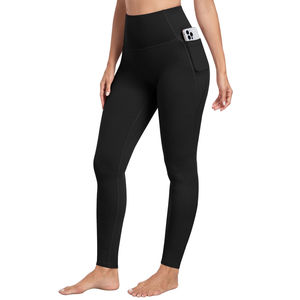 Leggings de yoga elásticos sin costuras de última tendencia al por mayor para niñas, ropa deportiva para gimnasio, leggings para mujer con MOQ bajo - Product Image 1