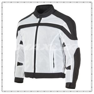 Aprobado por La CE chaqueta de Verano de la motocicleta de los hombres ligero impermeable transpirable chaqueta de malla con forro impermeable desmontable - Product Image 2