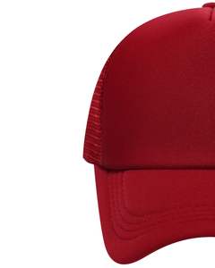 Gorra de Béisbol Trucker Roja Personalizada, con Malla Transpirable en la Parte Trasera, Ajustable con Broche, Lisa, con Logotipo Personalizado, Informal para Exteriores - Product Image 2