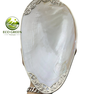 Bandeja Decorativa de Lujo Hecha a Mano con Concha de Nácar Ecológica para Mesa de Comedor, Mesa de Centro y Decoración del Hogar - Product Image 3