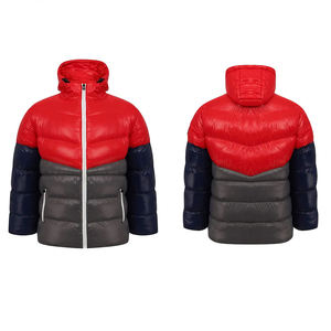 OARH INT INDUSTRY <b>Men's</b> Winter Hooded Puffer <b>Jacket</b> Plus Size Streetwear Waterproof Breathable Eco-Friendly Windproof - Product Image 3