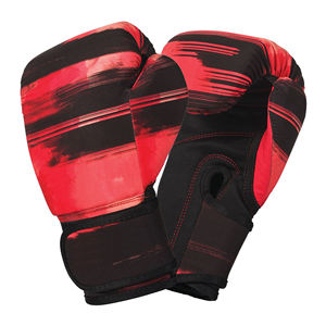 Gants de boxe pour le kick-boxing et le Muay Thai, gants d'entraînement professionnels avec fermeture à boucle et crochet, % cuir véritable - Product Image 2