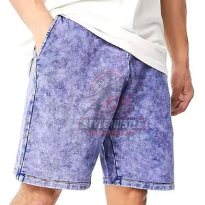Shorts de Lavado Ácido para Hombre, Talla Adulto, Estilo Nuevo Personalizado, Ropa Urbana - Product Image 3