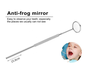 Kit Profesional de Examen Dental, Instrumentos de Metal, Plástico y Acero, Juego de 5 Piezas para Cuidado Bucal, Tratamiento de Conducto Radicular, con Certificación CE - Product Image 4