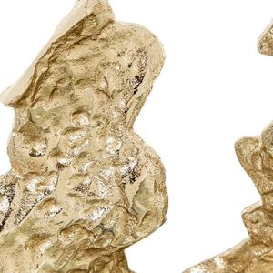 Abstract Gold Plated Aluminum Sculpture Irregular Shape Handmade Modern Eco-Friendly Durable Art Tabletop <b>Decor</b> for Living Room - Product Image 5
