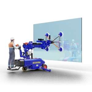 Robot de levage à ventouse pour dalles de pierre, marbre et granit, capacité 400 kg, hauteur de levage 3,4 m, avec batterie et roues de chariot - Product Image 3