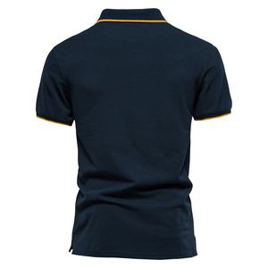 Camisas Polo de Manga Corta para Hombre, Diseño OEM, Suministro al por Mayor, MOQ Bajo, Ropa de Moda Premium, Ropa de Trabajo de Oficina - Product Image 2
