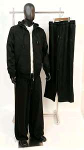 Ensemble de survêtement pour homme, imprimé personnalisé, avec sweat à capuche zippé et pantalon de survêtement décontracté, pour le sport et la course, collection automne-hiver - Product Image 4