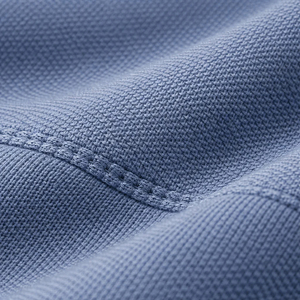 Men's <b>Blue</b> Short Sleeve Pique <b>Polo</b> <b>Shirt</b> Casual Solid Color Regular Fit Breathable Knitted - Product Image 5