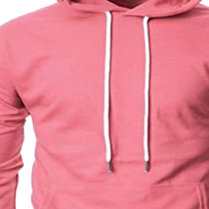 Sudadera con Capucha para Hombre, Color Rosa, Diseño Personalizado OEM, Mangas Largas, Logotipo Frontal, Felpa, Estilo Urbano, Algodón de Alta Calidad - Product Image 5