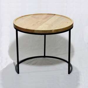 Mesa de Centro con Diseño de Cuerno de Reno Niquelado, Aspecto de Lujo, Calidad Premium, Mesa Auxiliar Decorativa - Product Image 4