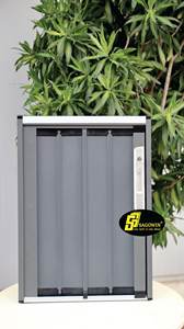 Puerta Mosquitera Plegable de Aluminio con Malla 20, Precio de Fábrica, Proveedor OEM ODM - Product Image 3
