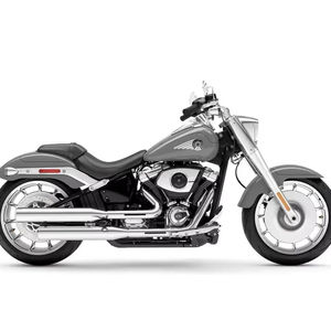 MEILLEUR FOURNISSEUR POUR 2025 Harley-Davidson Softail Fat Boy Gray Ghost Cruiser Moto Adulte Prête à l'Expédition - Product Image 1