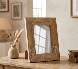 Rustic Handcrafted Eco-Friendly Durable Mango <b>Wood</b> <b>Photo</b> <b>Frame</b> for Tabletop Use Great for Home Office Decor and Gift Ideas - Product Image 3