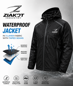 <b>Waterproof</b> <b>Jacket</b> in 3 Layer Fabric with Taped SeamsHigh Quality Wholesale North Men's Long Stand Collar Puffer <b>Jacket</b> Premium - Product Image 3