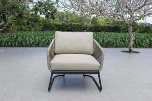 Chaise de jardin moderne, durable et confortable en acier inoxydable, résistante aux intempéries, mobilier de jardin, chaise longue de patio pour 5 personnes - Product Image 4