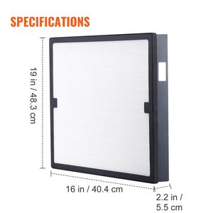 Filtro Aria HEPA ad Alta Efficienza di 16 x 19 Pollici, Compatibile con il Purificatore d'Aria BlueDri Scrubber - Product Image 4