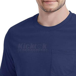 Camiseta Clásica para Hombre, 100% Algodón, Tejido Transpirable y Ligero, Perfecta para Uso Casual de Verano, Comodidad Diaria - Product Image 4