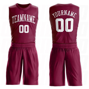 เสื้อบาสเก็ตบอลคุณภาพสูงสั่งทำพิเศษ ชุดบาสเก็ตบอลระบายอากาศได้ดี สำหรับทีมกีฬา ชาย หญิง เด็ก  ปรับแต่งได้ - Product Image 5