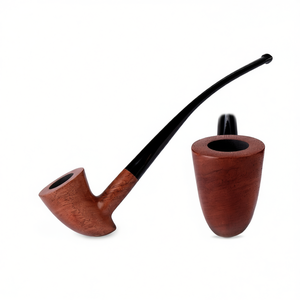 Pipa de Fumar de Madera Hecha a Mano, Estilo Vintage Premium, Duradera, Ecológica y Portátil, Fabricada por el Proveedor - Product Image 2