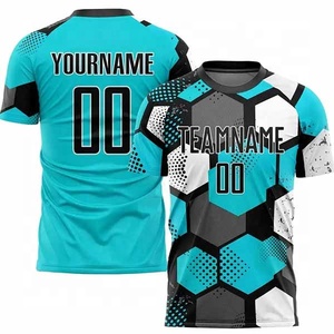 Fabricante de Camisetas de Fútbol Personalizadas, Diseña Tu Propia Camiseta Deportiva, 100% Poliéster, Secado Rápido y Transpirable, Nombres de Equipos Personalizados - Product Image 4