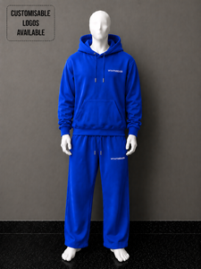 BEST SELLING Custom 300-500GSM Heavyweight Fleece Set Tech <b>Men's</b> Fleece Hoodie & Joggers Oversized Streetwear 2-Piece Terry - Product Image 3