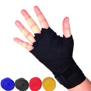 Bandes de boxe professionnelles en coton respirant pour l'entraînement, soutien du poignet, fitness, bandes de résistance élastiques pour les mains - Product Image 2