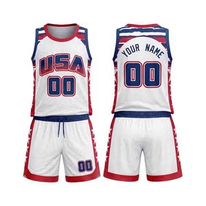 Conjunto de Uniforme de Baloncesto Sublimado con Logotipo Personalizado, Uniforme de Baloncesto para Jóvenes y Adultos, Nombre del Equipo, Número, Camiseta y Pantalones Cortos - Product Image 3