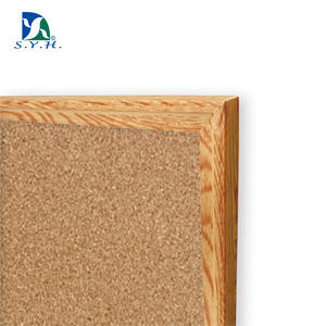 Tablero de Corcho con Marco de Imitación Madera, Tablero de Notas, Tablero de Anuncios, Decoración de Pared - Product Image 2