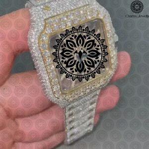 Reloj Mecánico de Lujo para Hombre Charm_Jewells, 45 mm, Caja Redonda de Acero Inoxidable, Correa de Goma, Esfera de Cristal de Zafiro - Product Image 2